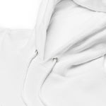 B.L.A.C.K WHITE FLEECE HOODIE